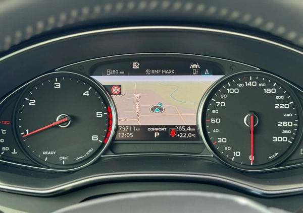 Audi A6 cena 219000 przebieg: 79711, rok produkcji 2018 z Opole małe 497